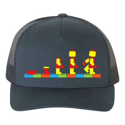 Bricks Evolution Master Builder Building Blocks Yupoong Adult 5-Panel Trucker Hat