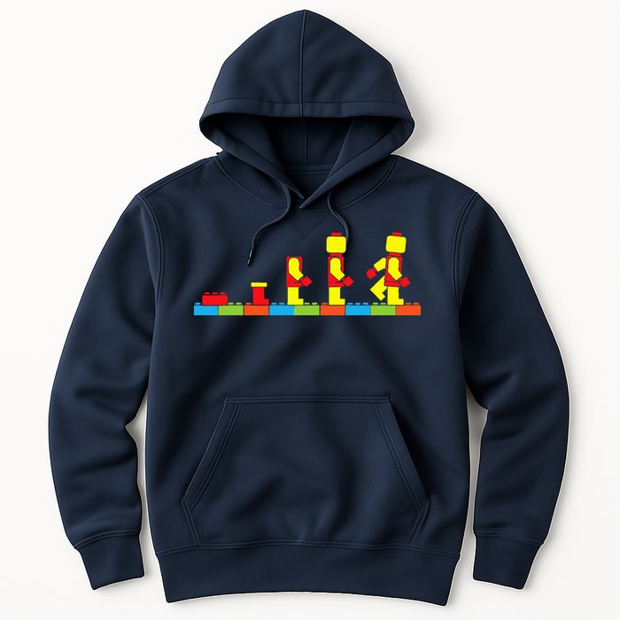 Bricks Evolution Master Builder Building Blocks Hoodie