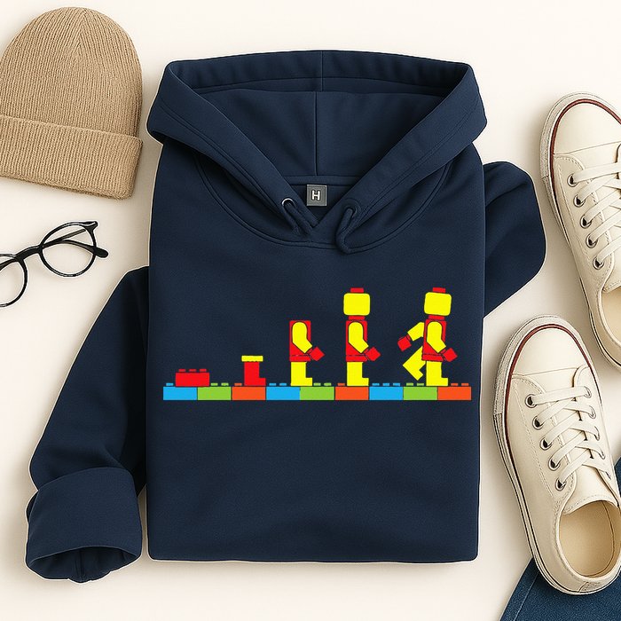 Bricks Evolution Master Builder Building Blocks Hoodie