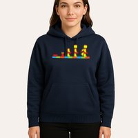 Bricks Evolution Master Builder Building Blocks Hoodie