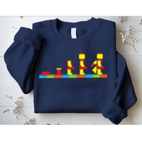 Bricks Evolution Master Builder Building Blocks Sweatshirt