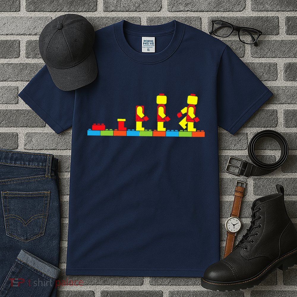 Bricks Evolution Master Builder Building Blocks Tall T-Shirt