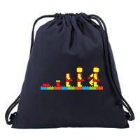 Bricks Evolution Master Builder Building Blocks Drawstring Bag