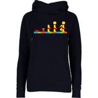 Bricks Evolution Master Builder Building Blocks Womens Funnel Neck Pullover Hood