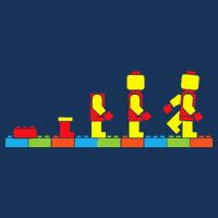 Bricks Evolution Master Builder Building Blocks Flatbill Hat