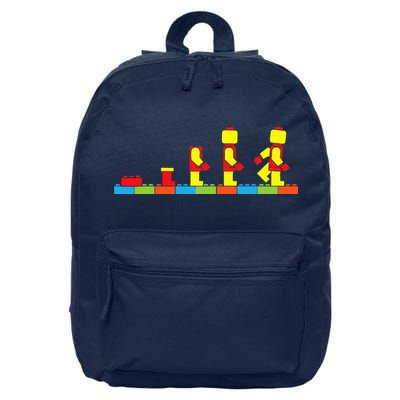 Bricks Evolution Master Builder Building Blocks 16 in Basic Backpack