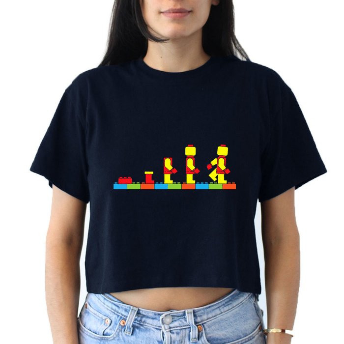 Bricks Evolution Master Builder Building Blocks Crop Top