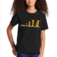 Bricks Evolution Master Builder Building Blocks Kids T-Shirt