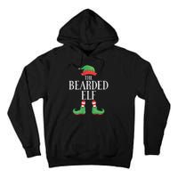 Bearded Elf Matching Group Xmas Funny Family Christmas Tall Hoodie