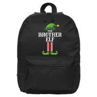 Brother Elf Matching Family Group Christmas Party 16 in Basic Backpack