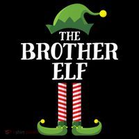 Brother Elf Matching Family Group Christmas Party Premium T-Shirt