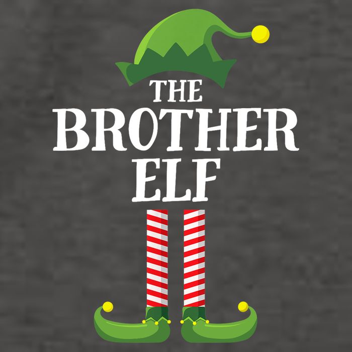 Brother Elf Matching Family Group Christmas Party Vector Backpack