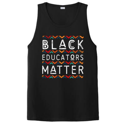 Black Educators Matter Black History Pride African-American PosiCharge Competitor Tank