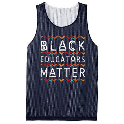 Black Educators Matter Black History Pride African-American Mesh Reversible Basketball Jersey Tank