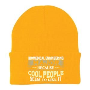 Biomedical Engineering Major Cool People Like It College Gift Knit Cap Winter Beanie