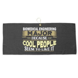 Biomedical Engineering Major Cool People Like It College Gift Large Microfiber Waffle Golf Towel