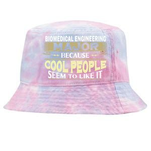 Biomedical Engineering Major Cool People Like It College Gift Tie-Dyed Bucket Hat