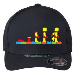 Bricks Evolution Master Builder Building Blocks Flexfit Unipanel Trucker Cap