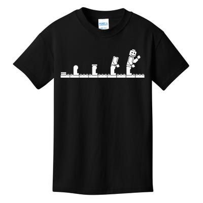 Bricks Evolution Master Builder Building Blocks Kids T-Shirt