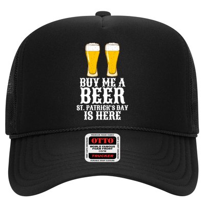Buy Me A Beer St Patrick Day Trucker Hat