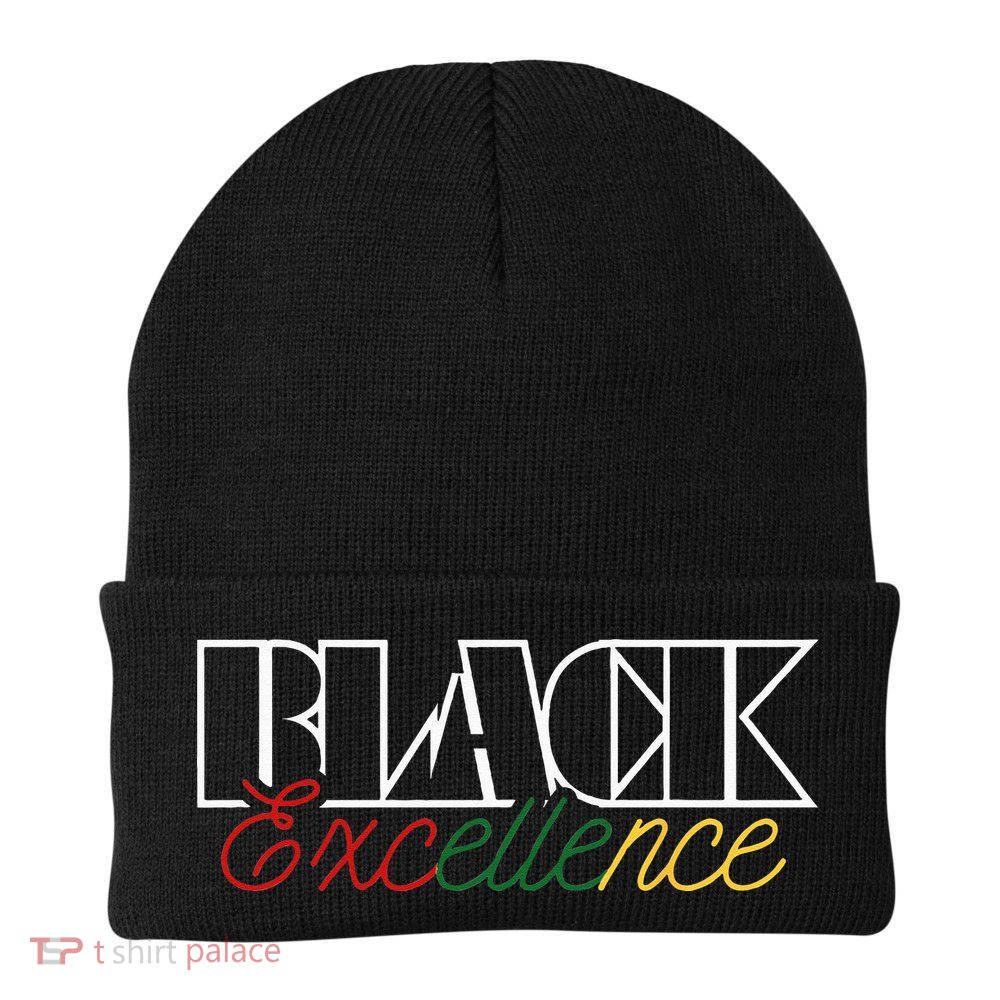 Black Excellence Magical Juneteenth Black American History Beanie