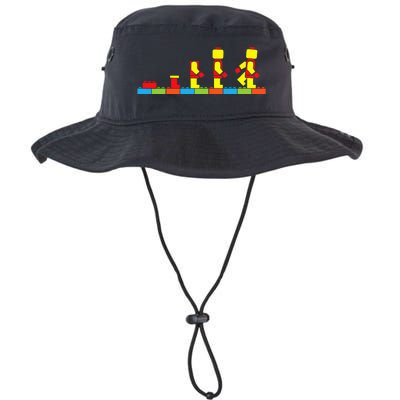 Bricks Evolution Master Builder Building Blocks Legacy Cool Fit Booney Bucket Hat