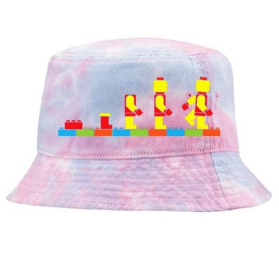 Bricks Evolution Master Builder Building Blocks Tie-Dyed Bucket Hat