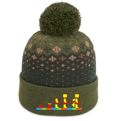 Bricks Evolution Master Builder Building Blocks The Baniff Cuffed Pom Beanie