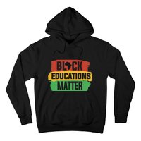 Black Educators Matter Teacher Black History Month Hoodie