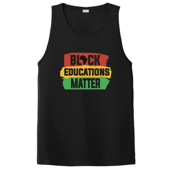 Black Educators Matter Teacher Black History Month PosiCharge Competitor Tank