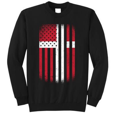 Vintage Denmark Flag Sweatshirt