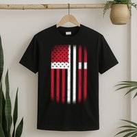 Vintage Denmark Flag T-Shirt