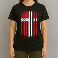 Vintage Denmark Flag T-Shirt