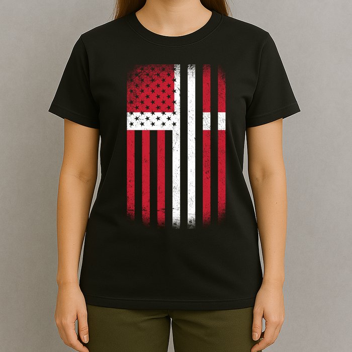 Vintage Denmark Flag T-Shirt