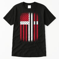 Vintage Denmark Flag Tall T-Shirt