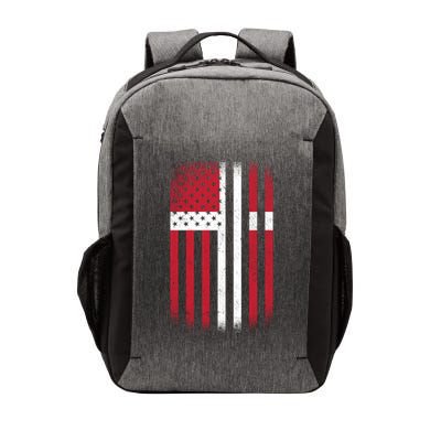 Vintage Denmark Flag Vector Backpack