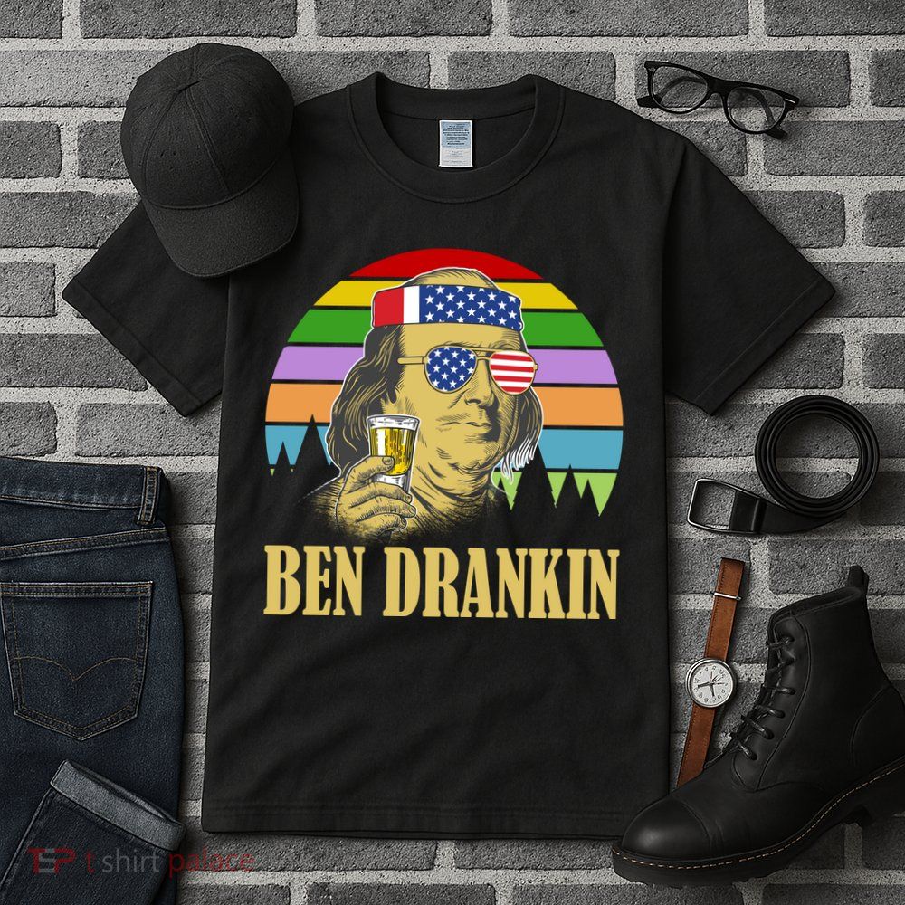 Ben Drankin 4th of July Tall T-Shirt