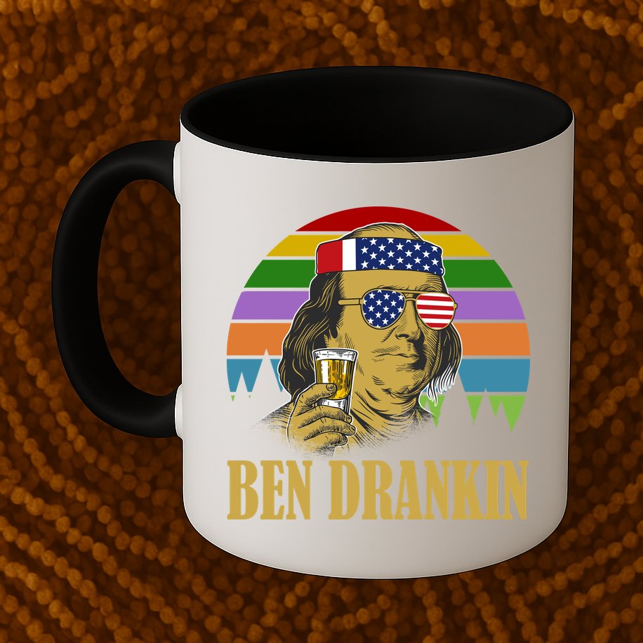 Ben Drankin 4th of July Mug