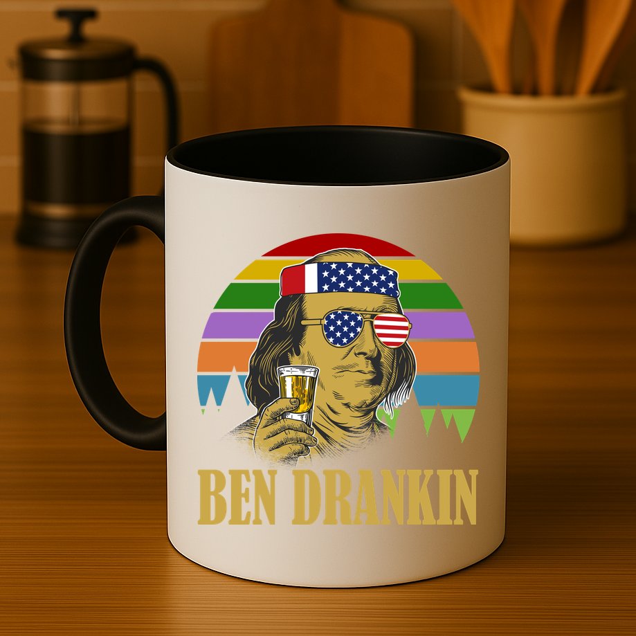 Ben Drankin 4th of July Mug