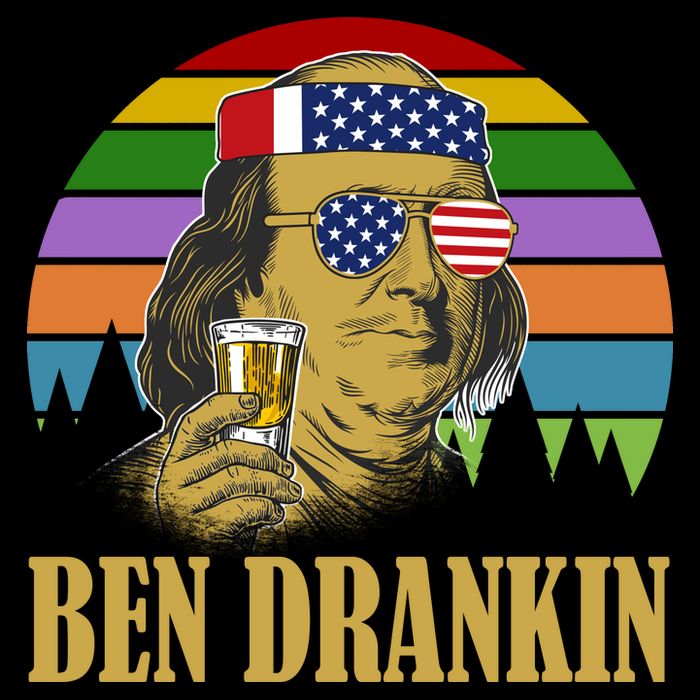 Ben Drankin 4th of July Mug