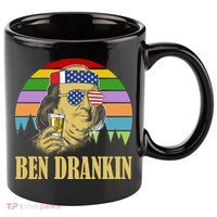 Ben Drankin 4th of July 11oz C Handle Ceramic Mug