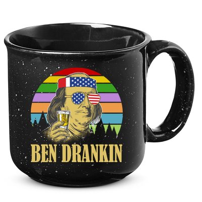 Ben Drankin 4th of July 15oz Campfire Ceramic Mug