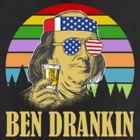 Ben Drankin 4th of July Golf Towel