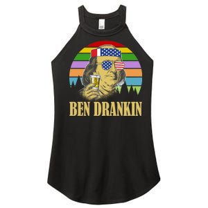 Ben Drankin 4th of July Women's Perfect Tri Rocker Tank