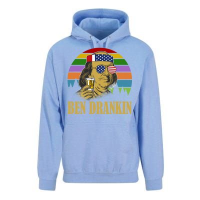 Ben Drankin 4th of July Unisex Surf Hoodie