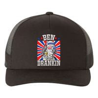 Ben Drankin 4th Of July Patriotic America Yupoong Adult 5-Panel Trucker Hat