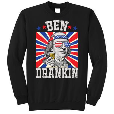 Ben Drankin 4th Of July Patriotic America Sweatshirt