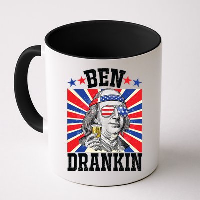 Ben Drankin 4th Of July Patriotic America Mug