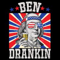 Ben Drankin 4th Of July Patriotic America 16 in Basic Backpack