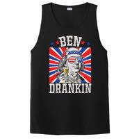 Ben Drankin 4th Of July Patriotic America PosiCharge Competitor Tank